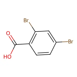 Compound C7H4Br2O2 structure