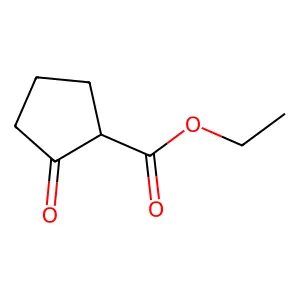 Ethyl 2-oxocyclopentanecarboxylate structure