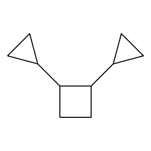 1,2-Dicyclopropylcyclobutane structure
