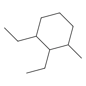 1,2-Diethyl-3-methylcyclohexane structure