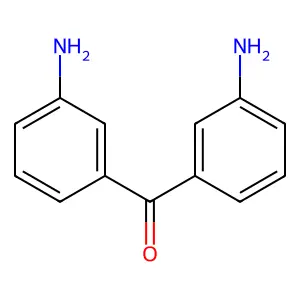 3,3'-Diaminobenzophenone structure