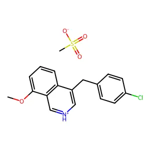 Compound C18H18ClNO4S structure