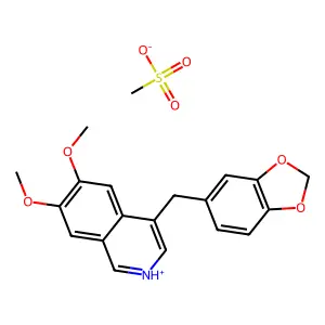 Compound C20H21NO7S structure
