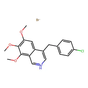 Compound C19H19BrClNO3 structure