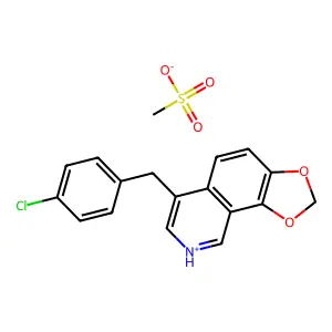 Compound C18H16ClNO5S structure