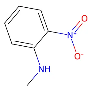 N-Methyl-2-nitroaniline structure