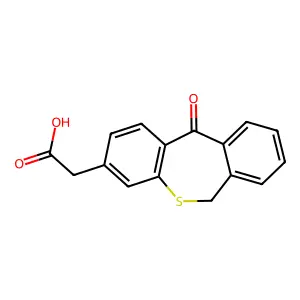 Compound C16H12O3S structure