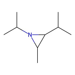 1,2-Diisopropyl-3-methylaziridine structure