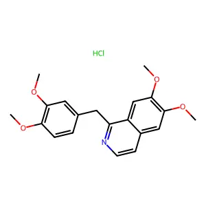 PAPAVERINE HYDROCHLORIDE structure
