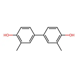 [1,1'-Biphenyl]-4,4'-diol, 3,3'-dimethyl- structure