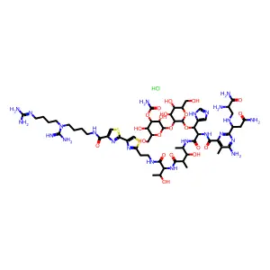 Bleomycin B4 hydrochloride structure