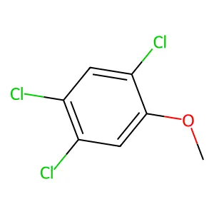 1,2,4-trichloro-5-methoxybenzene structure