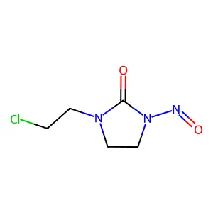 1-(2-chloroethyl)-3-nitrosoimidazolidin-2-one structure