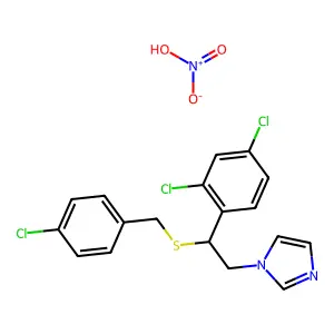 Sulconazole nitrate structure