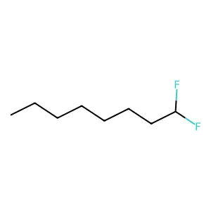 1,1-DIFLUOROOCTANE structure