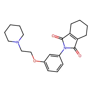 Compound C21H26N2O3 structure