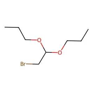 1-(2-bromo-1-propoxyethoxy)propane structure
