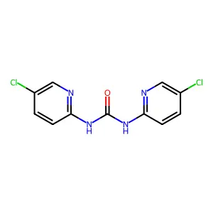 1,3-bis(5-chloropyridin-2-yl)urea structure