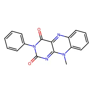10-methyl-3-phenylbenzo[g]pteridine-2,4-dione structure