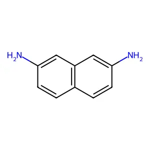 Naphthalene-2,7-diamine structure