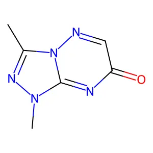 1,3-dimethyl-[1,2,4]triazolo[4,3-b][1,2,4]triazin-7-one structure