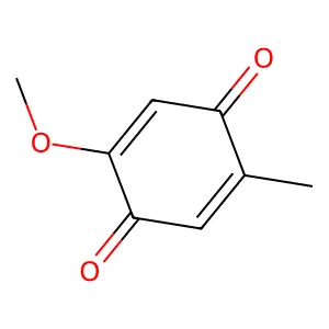 2-Methoxy-5-methyl-1,4-benzoquinone structure