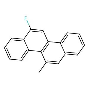 12-Fluoro-5-methylchrysene structure
