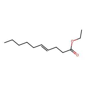 ethyl dec-4-enoate structure
