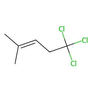1,1,1-Trichloro-4-methyl-3-pentene structure