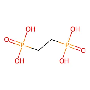 1,2-Ethylenediphosphonic acid structure