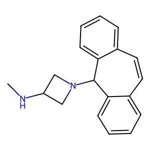 N-methyl-1-(2-tricyclo[9.4.0.03,8]pentadeca-1(15),3,5,7,9,11,13-heptaenyl)azetidin-3-amine structure