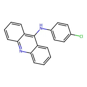 ACRIDINE, 9-(p-CHLOROANILINO)- structure