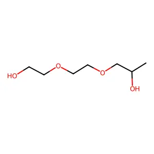 1-[2-(2-hydroxyethoxy)ethoxy]propan-2-ol structure