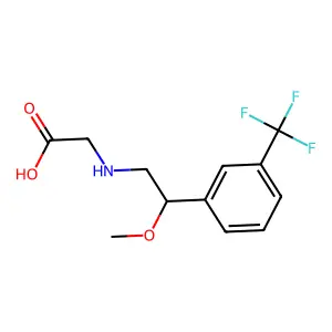 Compound C12H14F3NO3 structure