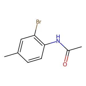 N-(2-Bromo-4-methylphenyl)acetamide structure