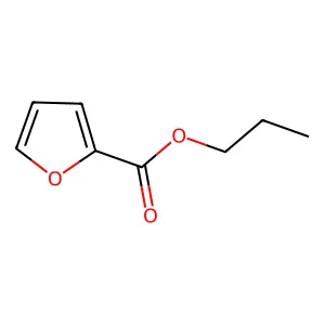 Propyl 2-furoate structure