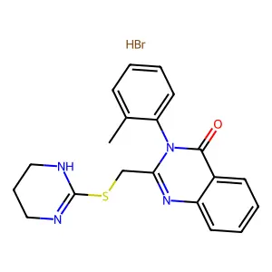 Compound C20H21BrN4OS structure
