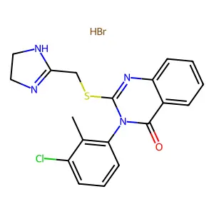 Compound C19H18BrClN4OS structure