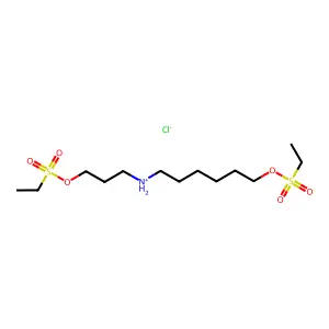 Compound C13H30ClNO6S2 structure