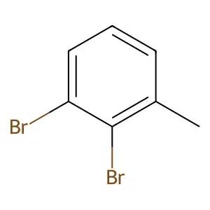 1,2-dibromo-3-methylbenzene structure