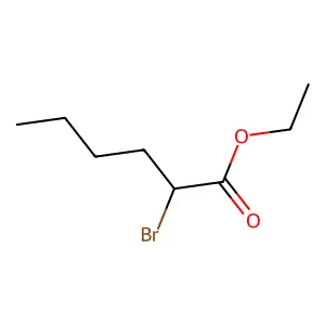 Ethyl 2-bromohexanoate structure