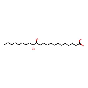 13,14-Dihydroxydocosanoic acid structure