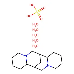 (1R,2S,9R,10R)-7,15-diazatetracyclo[7.7.1.02,7.010,15]heptadecanesulfuric acidpentahydrate structure