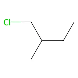Compound C5H11Cl structure