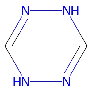 1,2,4,5-Tetrazine, 3,6-dihydro- structure