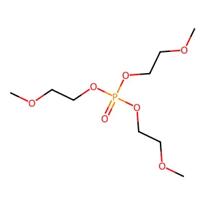 tris(2-methoxyethyl) phosphate structure
