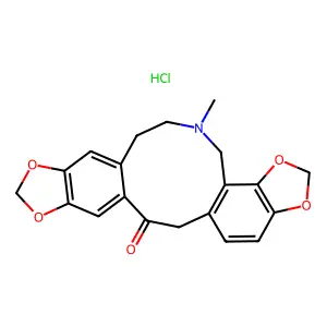 PROTOPINE HYDROCHLORIDE structure