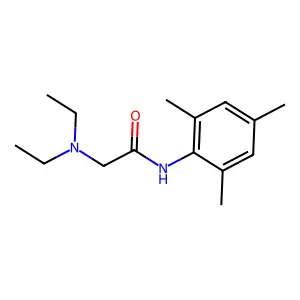 Trimecaine structure