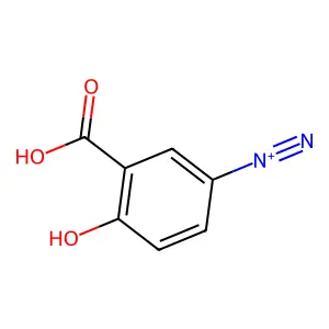5-Azosalicylic acid structure