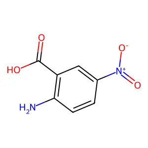 2-AMINO-5-NITROBENZOIC ACID structure